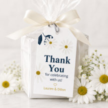 Cute Daisy Thank You Gift Tags