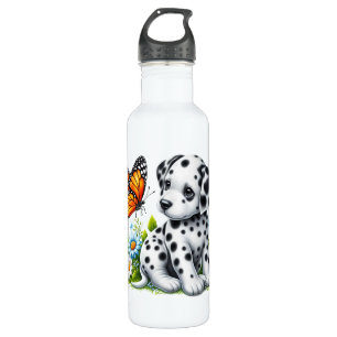 Cute Dalmatian/Butterfly friends 710 Ml Water Bottle