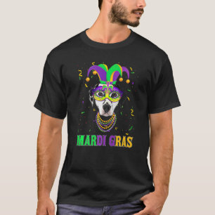Cute Dalmatian Dog Lover Mardi Gras Carnival Party T-Shirt