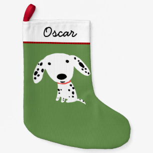 Cute Dalmatian Puppy Dog Holiday Pet Lover's Xmas Small Christmas Stocking