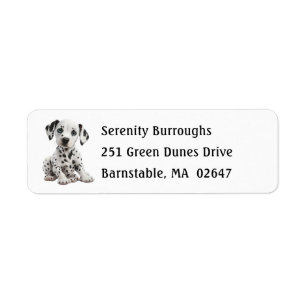 Cute Dalmatian Puppy Dog Lover Cartoon Fire Dog