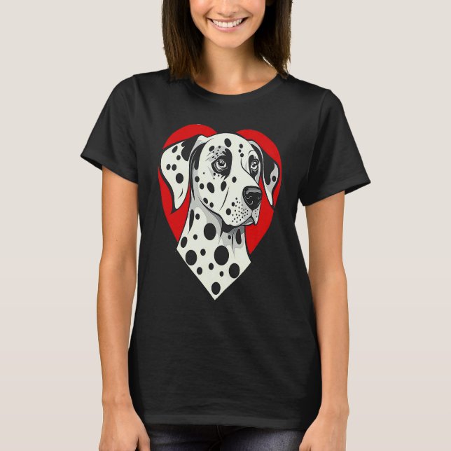 Cute Dalmatian T-Shirt (Front)
