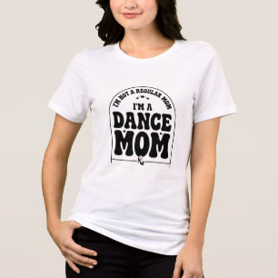Cute Dance Mum T-Shirt Tri-Blend Shirt