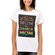 cute dance mum tshirt