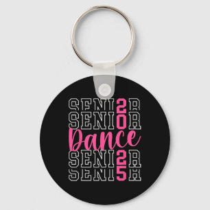 Cute Dance Senior 2025 Cl Of 2025 Senior Dancer Key Ring