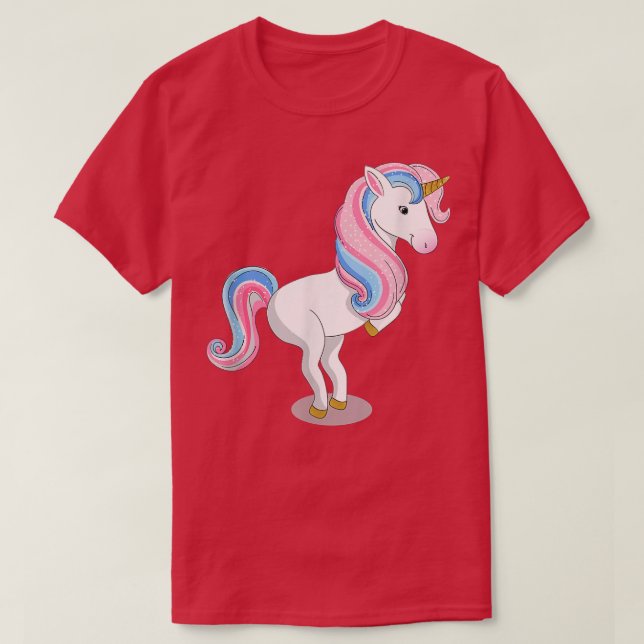 Cute dance unicorn  T-Shirt (Design Front)
