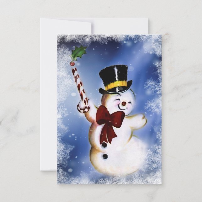 Cute dancing Snowman (Front)