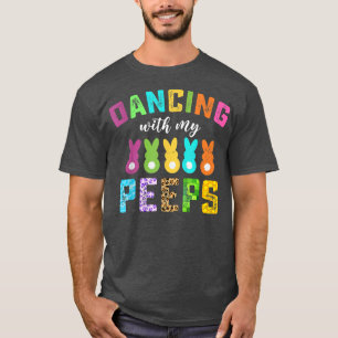 Cute Dancing With My Students Easter Day Funny Tea T-Shirt
