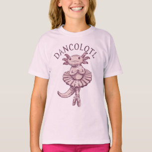 Cute Dancolotl, Ballet Dancing Axolotl T-shirt