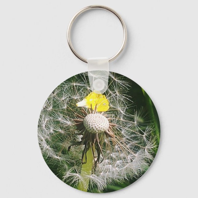 Cute dandelion key ring (Front)
