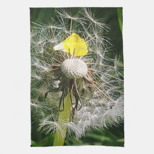 Cute dandelion tea towel