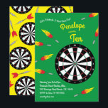 Cute Dart Board Kids Birthday Party Sports Invitation<br><div class="desc">These adorable mod colourful cute dart board sports birthday party invitations are perfect for a dart sports birthday celebration! Customise the text to make them your own. The modern look and feel is the perfect way to celebrate your little one that loves to play darts and games on their birthday!...</div>