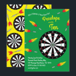 Cute Dart Board Kids Birthday Party Sports Invitation<br><div class="desc">These adorable mod colourful cute dart board sports birthday party invitations are perfect for a dart sports birthday celebration! Customise the text to make them your own. The modern look and feel is the perfect way to celebrate your little one that loves to play darts and games on their birthday!...</div>