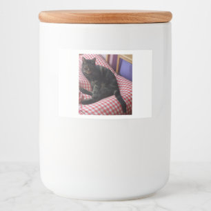 Cute Dave Food Container Label (7.6 cm x 5.1 cm)