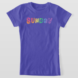 Cute Day Of The Week Sunday T-Shirt