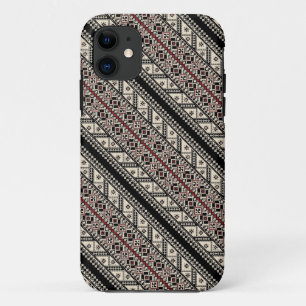 Cute decorative ukrainian patterns design iPhone 11 case