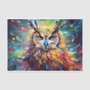 Cute Decoupage owl lovers Tissue Paper