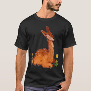 Cute Deer Baby Fawn Fun  Symbol of Purity and Gent T-Shirt