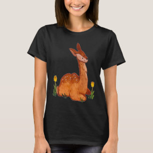 Cute Deer Baby Fawn Fun  Symbol of Purity and Gent T-Shirt