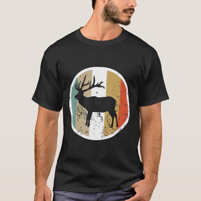 Cute Deer Hunting Hunter T-Shirt (Front)