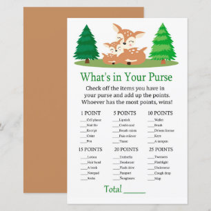 Cute Deer What's in your purse game