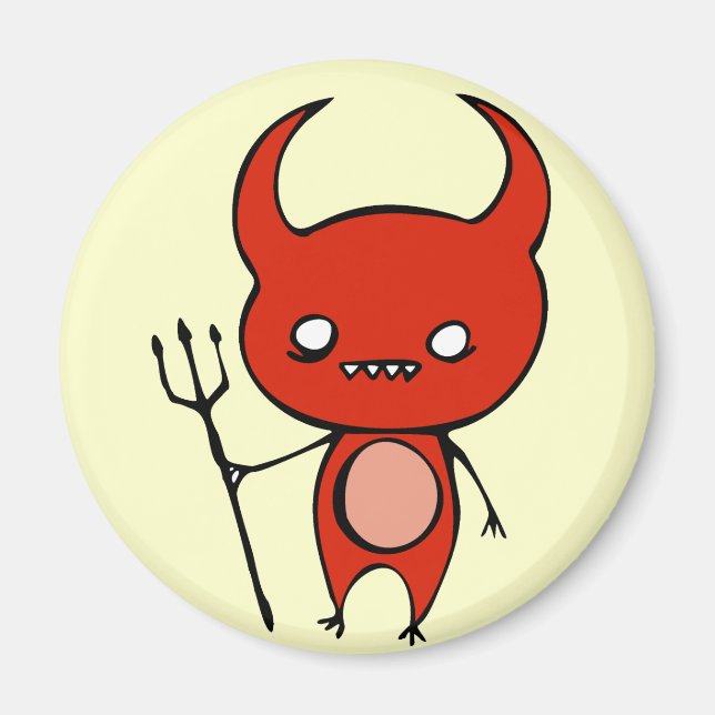 Cute Demon Magnet (Front)