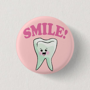Cute Dental Hygienist 3 Cm Round Badge