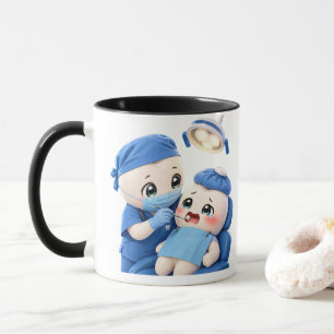 Cute Dentist Baby Patient Coffee Mug
