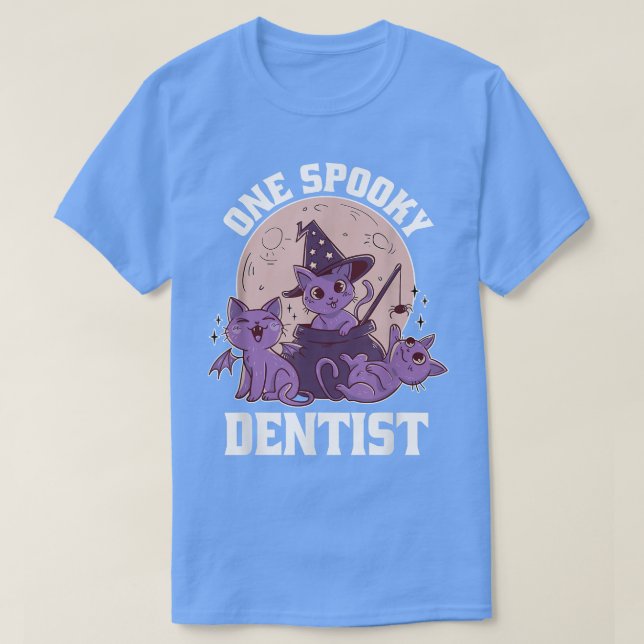 Cute Dentist Halloween 265 T-Shirt (Design Front)