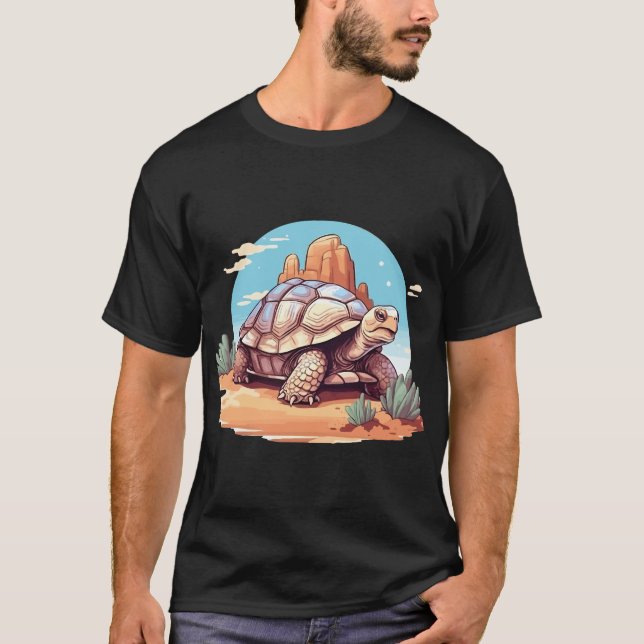 Cute Desert Tortoise T-Shirt (Front)