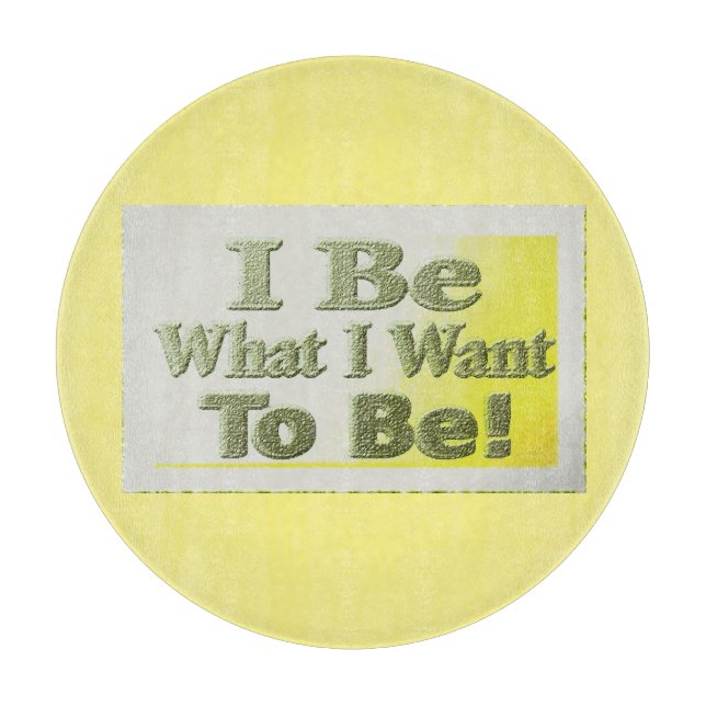 Cute Design About "I Be"  Laptop Sleeve Cutting Board (Front)