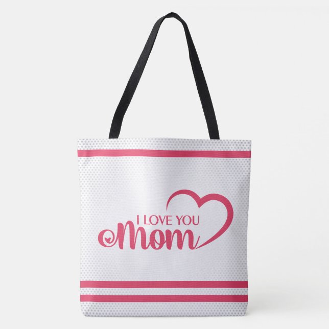 Cute Design Text Best Mum Ever for Mothers day Tot Tote Bag (Front)