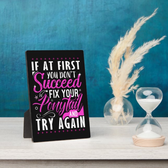 cute desk inspiration word art plaque (Side)