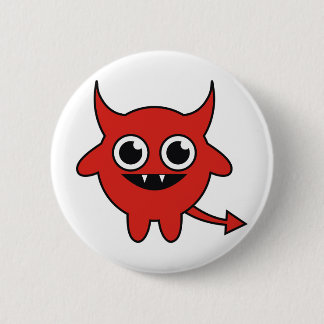 Cute Devil 6 Cm Round Badge