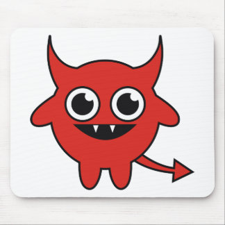 Cute Devil Mouse Mat