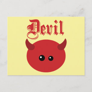 Cute Devil Postcard