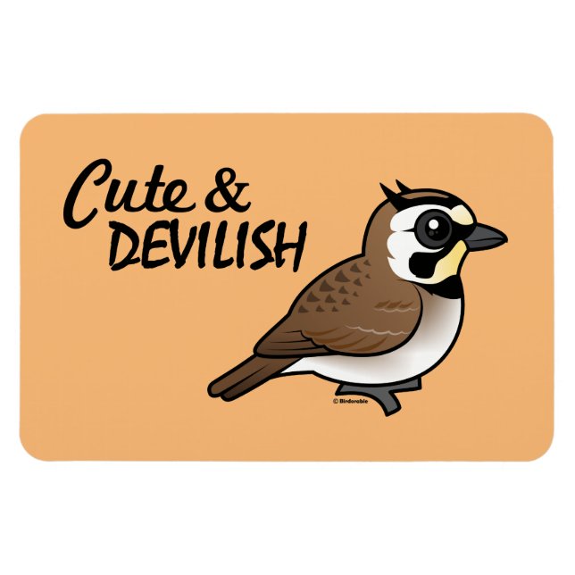 Cute & Devilish  Magnet (Horizontal)