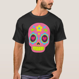 Cute Dia De Los Muertos Baby Sugar Skull Kids Todd T-Shirt
