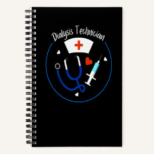 Cute Dialysis Technician For Men Women Hemodialysi Notebook