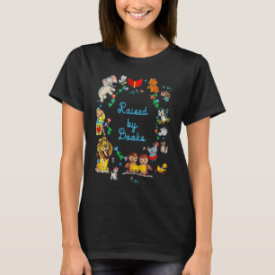 Cute Different Animals Raised By Books Men Women K T-Shirt