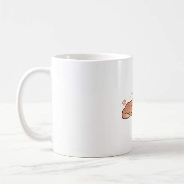 Cute dingo Delight � Cute Animal Art Coffee Mug (Left)