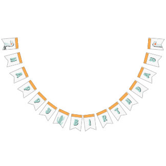 Cute Dino Dinosaurs Birthday Party  Bunting