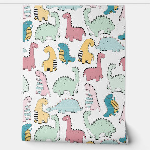 Cute Dino Kids room  Wallpaper