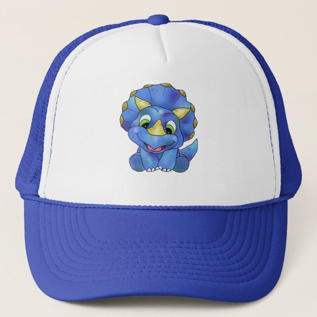 cute dino trucker hat (Front)