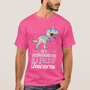 Cute Dinocorn Dinosaur Girls Unicorn T-Shirt