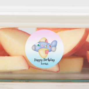 Cute dinosaur aeroplane Student kids Birthday part