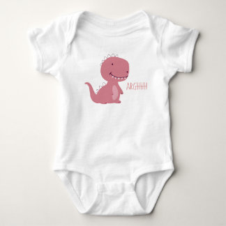 Cute dinosaur baby bodysuit