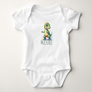 Cute Dinosaur Baby T-Rex Gift Bodysuit
