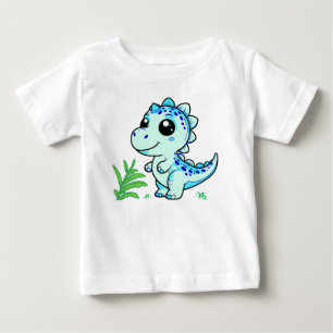 Cute Dinosaur Baby T-Shirt – Baby Fine Jersey 