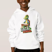 Cute Dinosaur Back to School Hoodie
